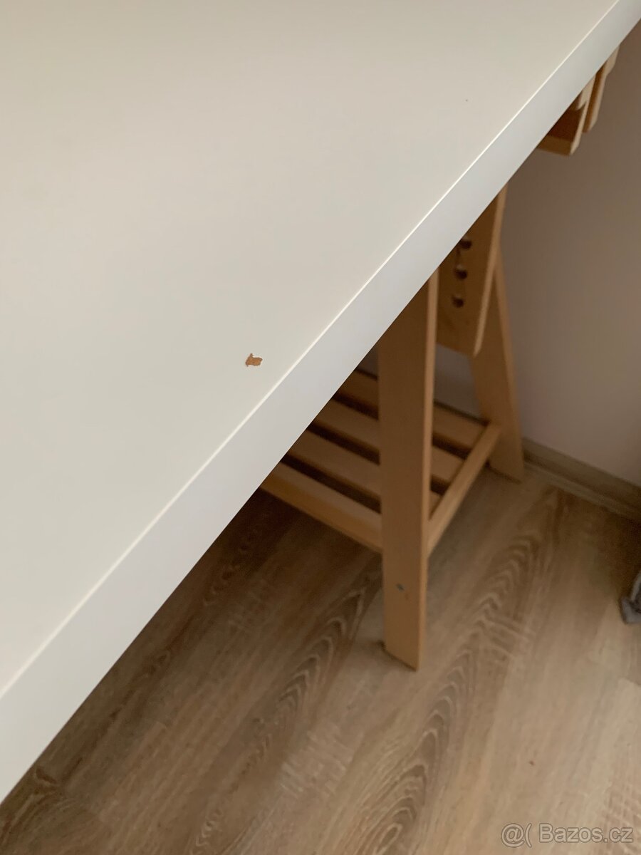 Psací polohovací stůl IKEA- dobrý stav, spěchá - 2