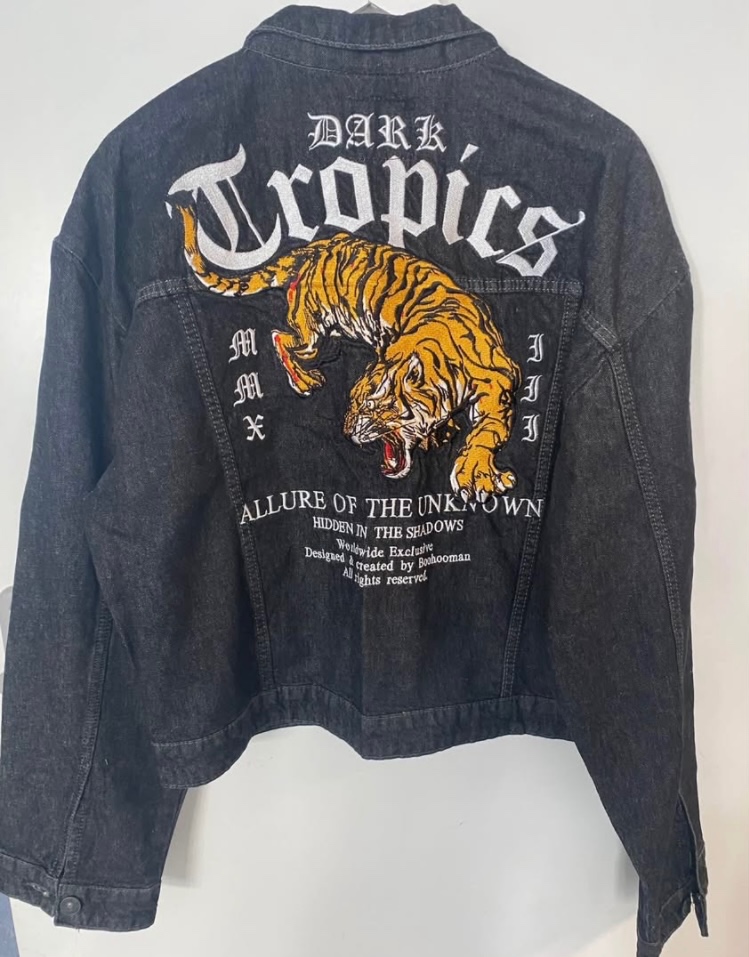 Pánská stylová riflová bunda - 2