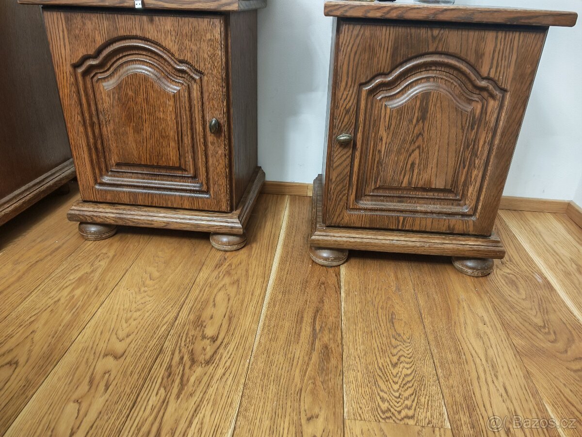 Postel, skříň komoda komplekt - 2