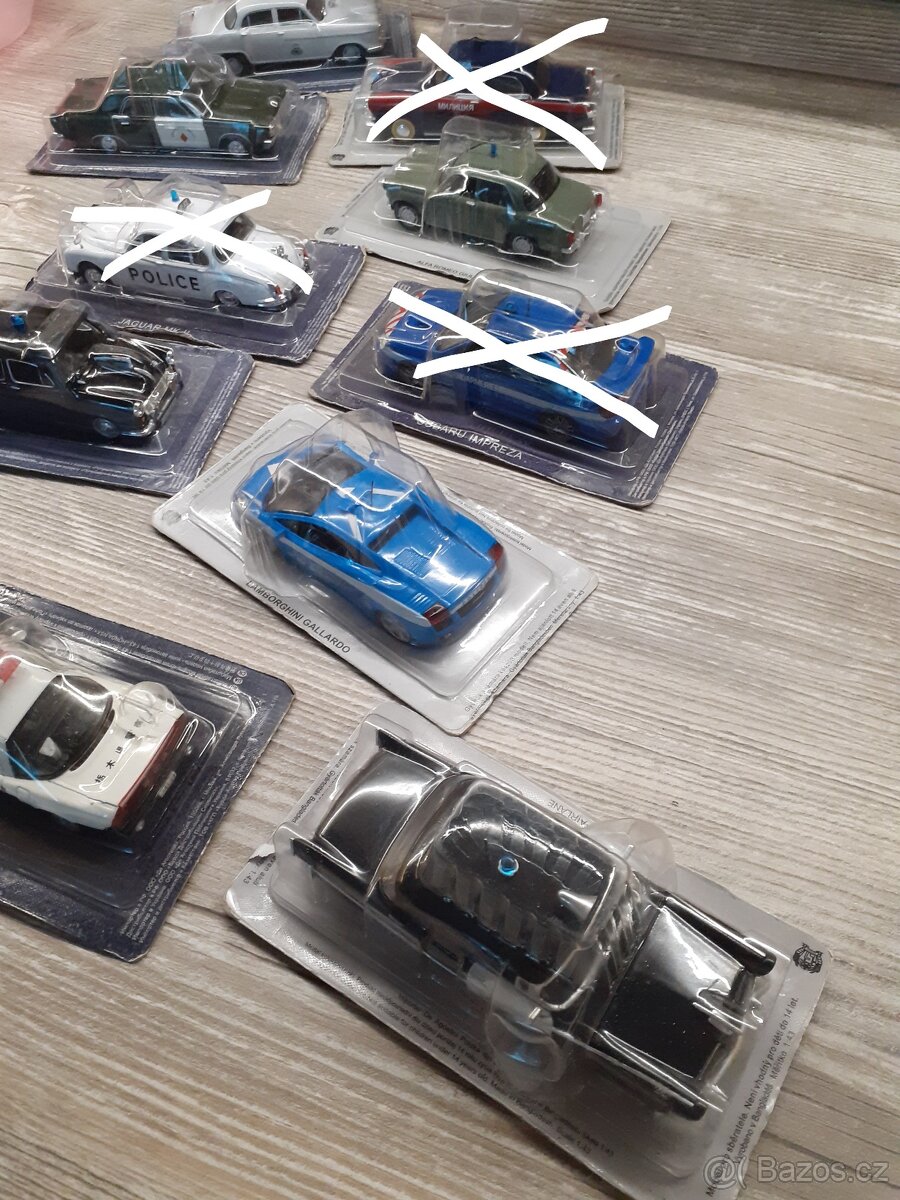 modely autíček - 2