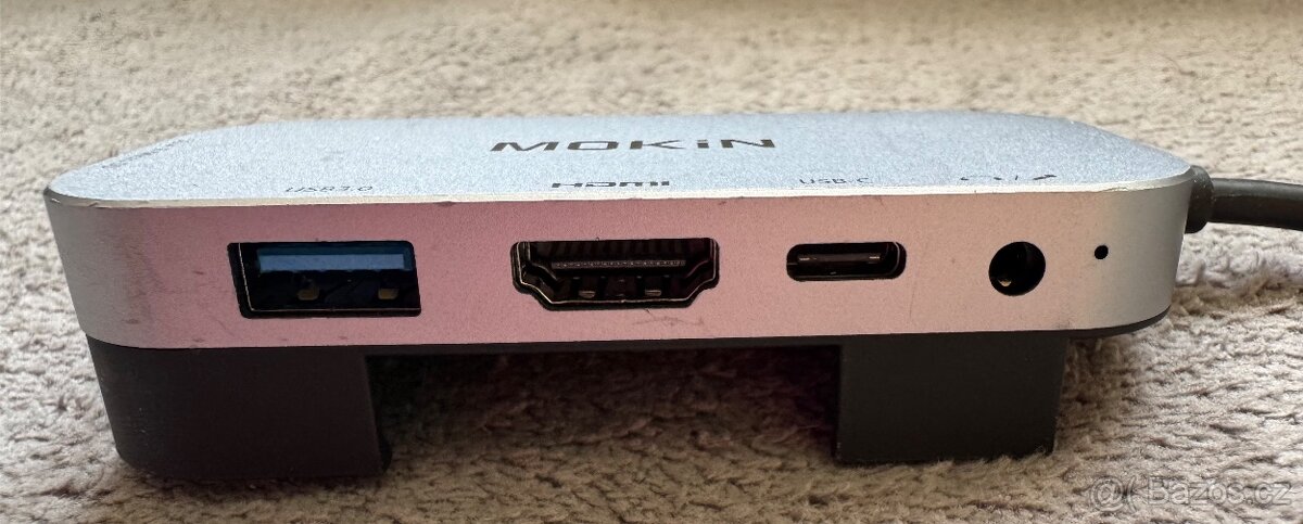 Dokovací stanice - USB-C hub Mokin 6v1 - 2