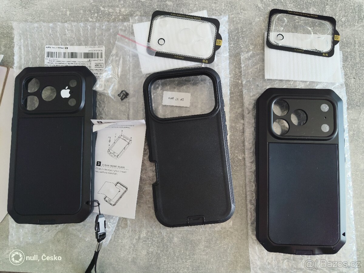 Odolné kryty iphone 17 pro - 2