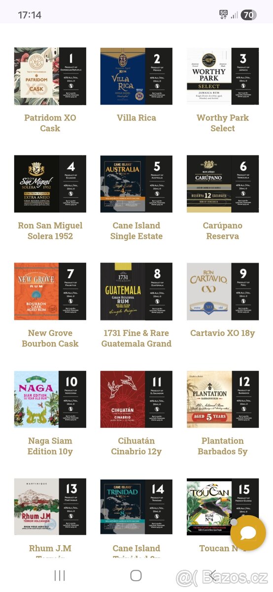 Rumový adventní kalendář 2022 - 2