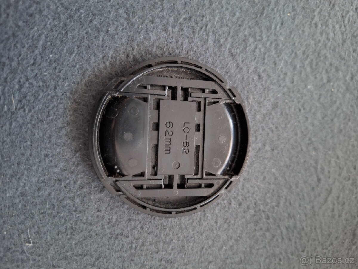 Krytka objektivu průměr 62mm - 2