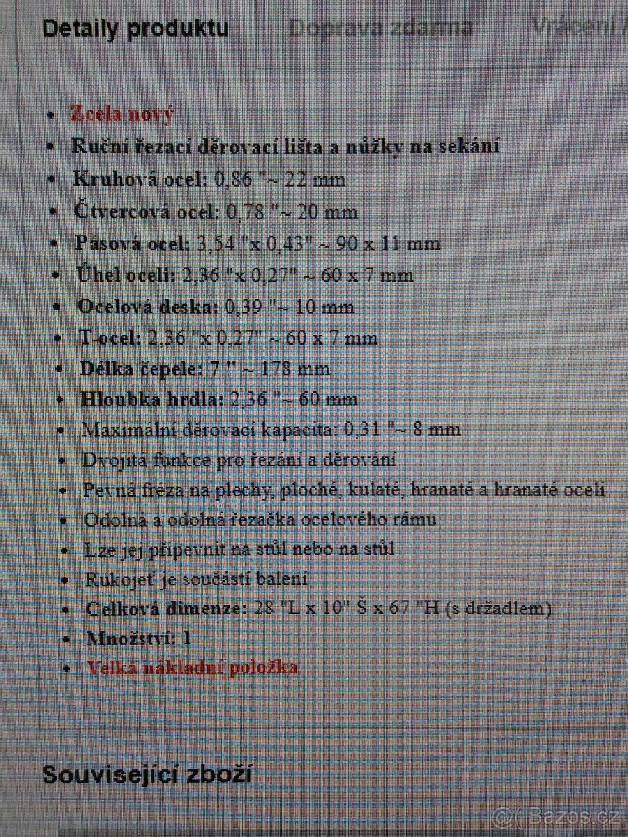 Prodám multifunkční stříhačka - 2