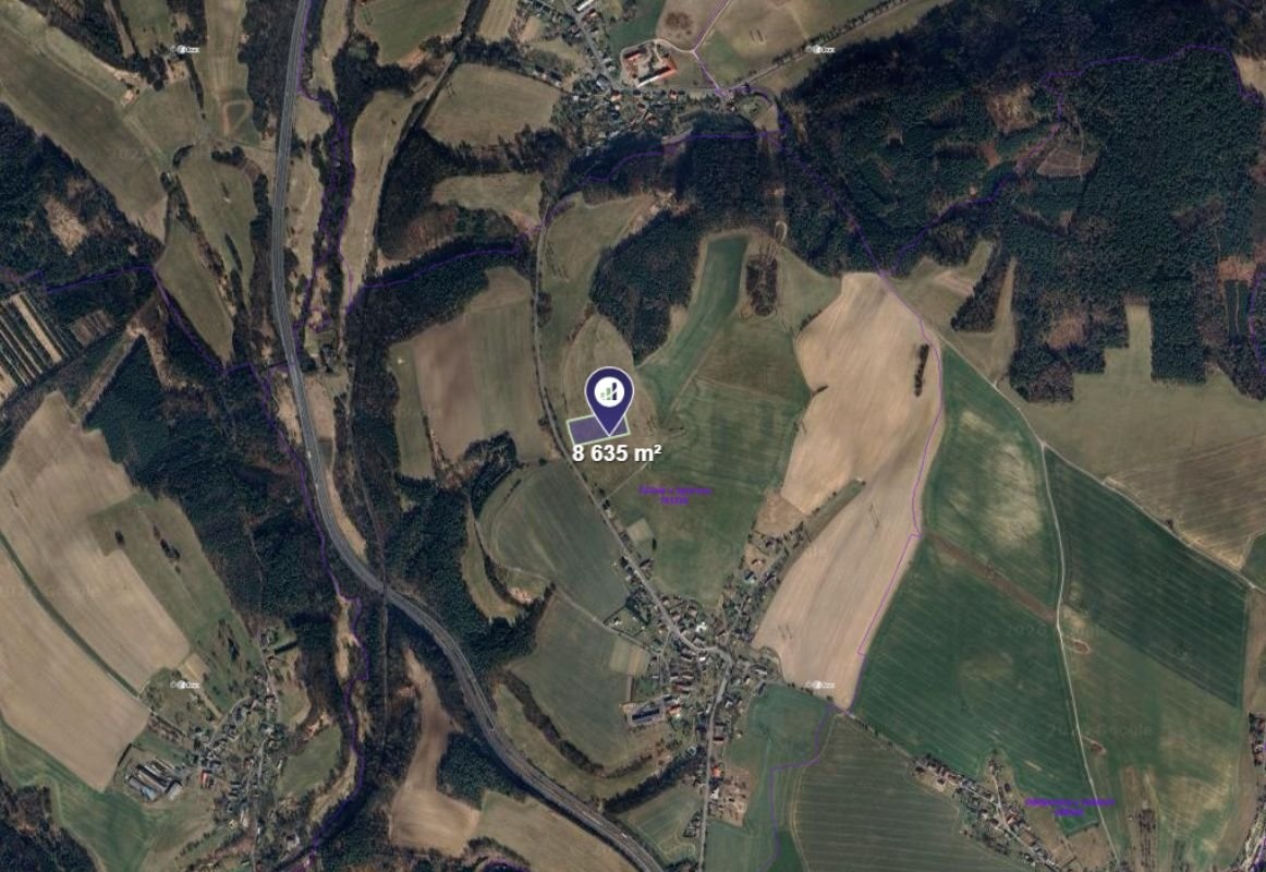 Prodej podílu 1/3 louky 2 878 m², Žďárek - 2