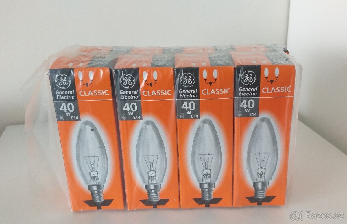 Žárovky 8 kusů 40W - 2
