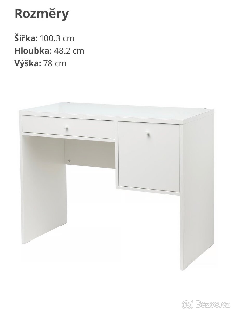 Toaletní stolek SYVDE - 2