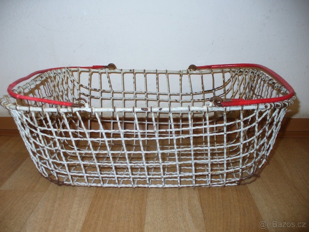 retro nákupní košík - 2
