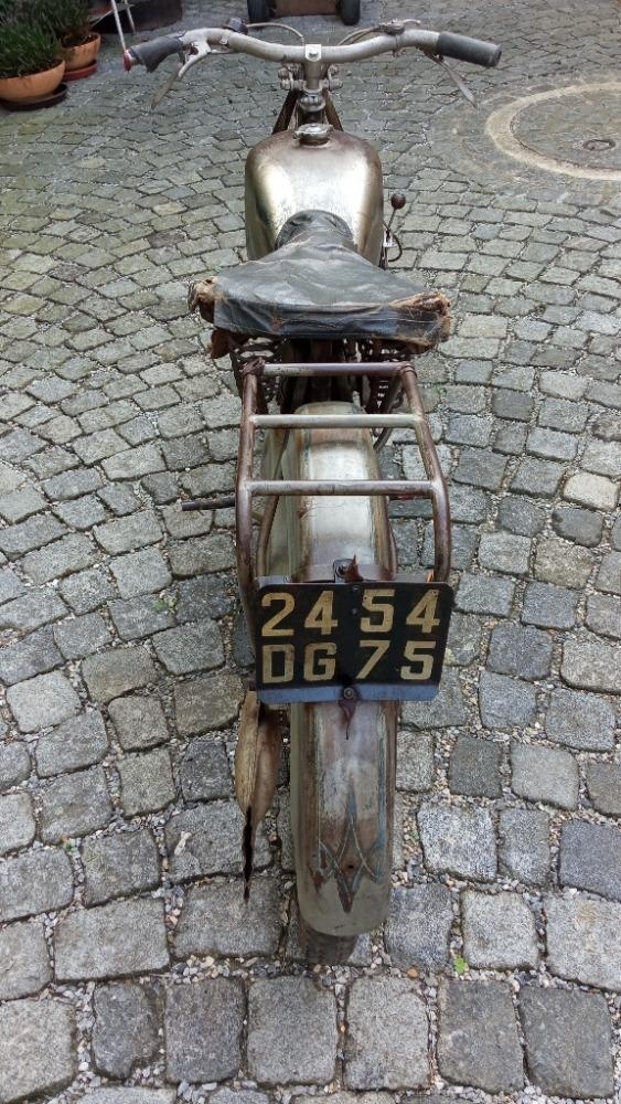 Motocykl MR. 40 léta - 2
