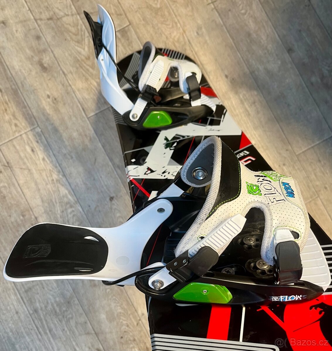 Dětský snowboard LTD 126 - vázání FLOW - 2