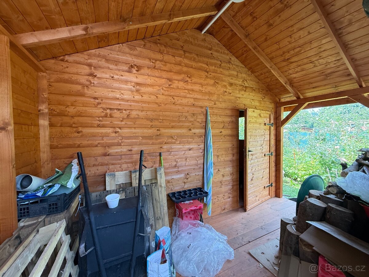 Dřevěná montovaná chata 8x4 - 2