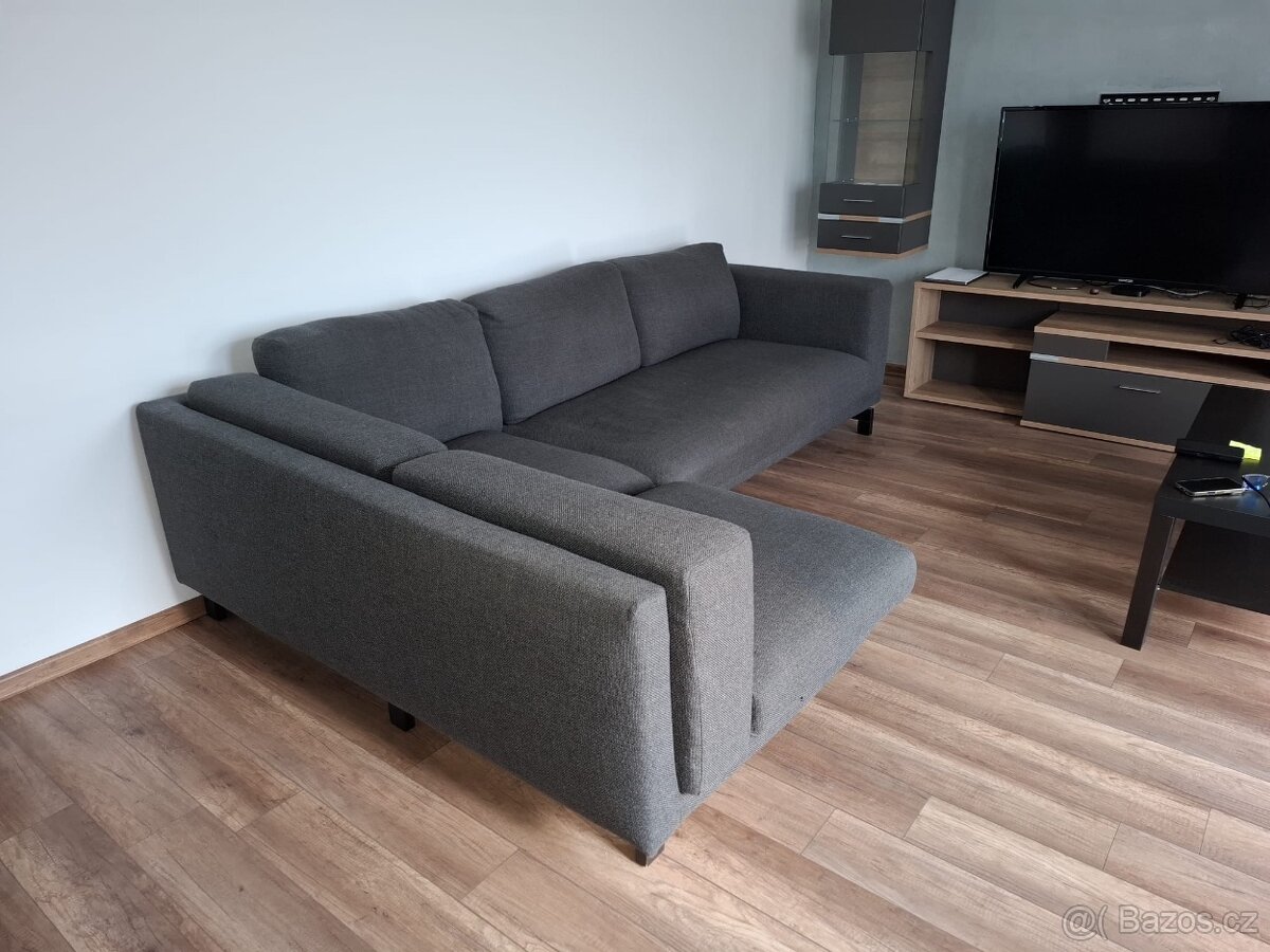 Šedá sedací souprava Ikea - 2