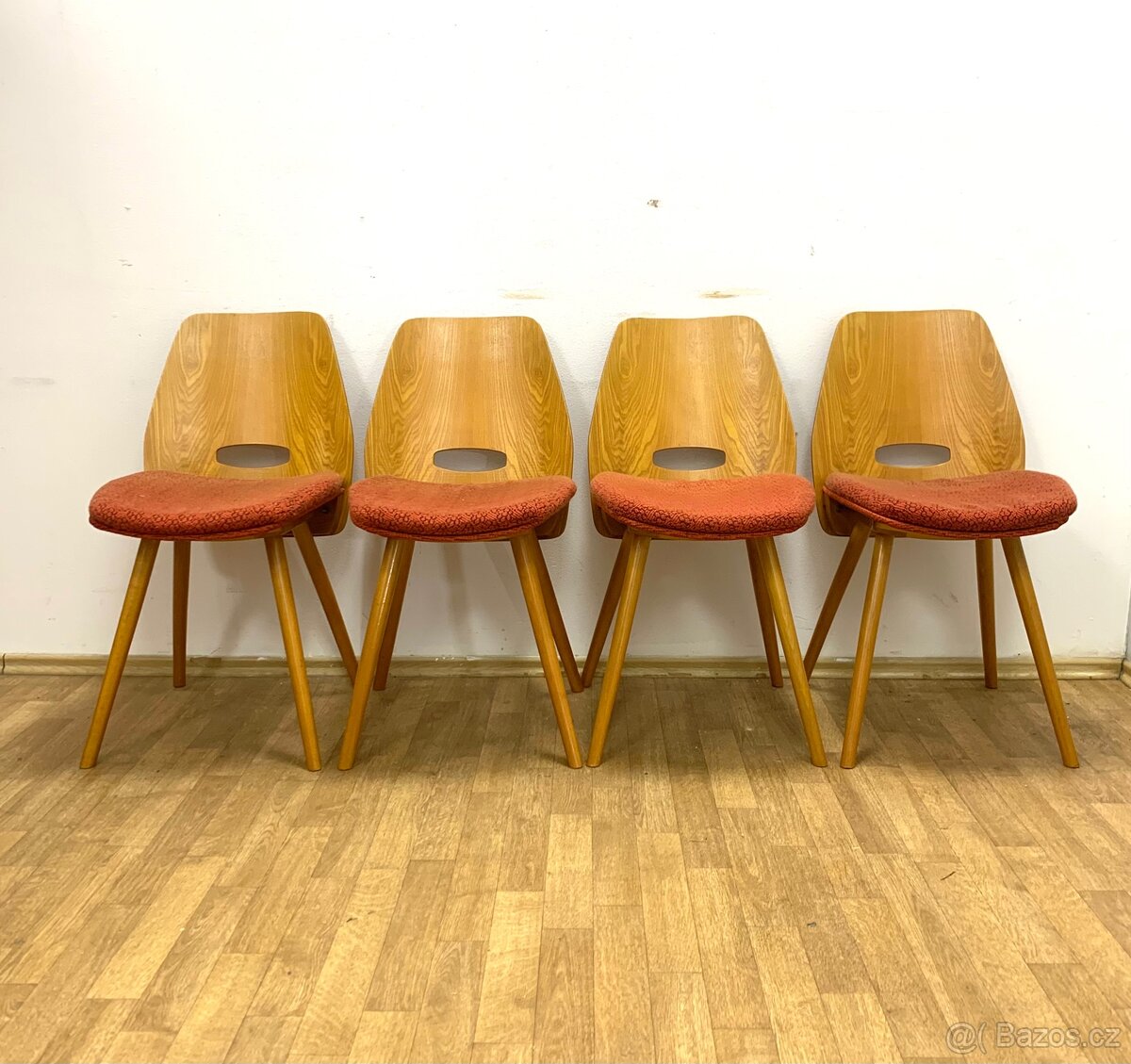 Retro židle 60. léta Brusel :; - 2