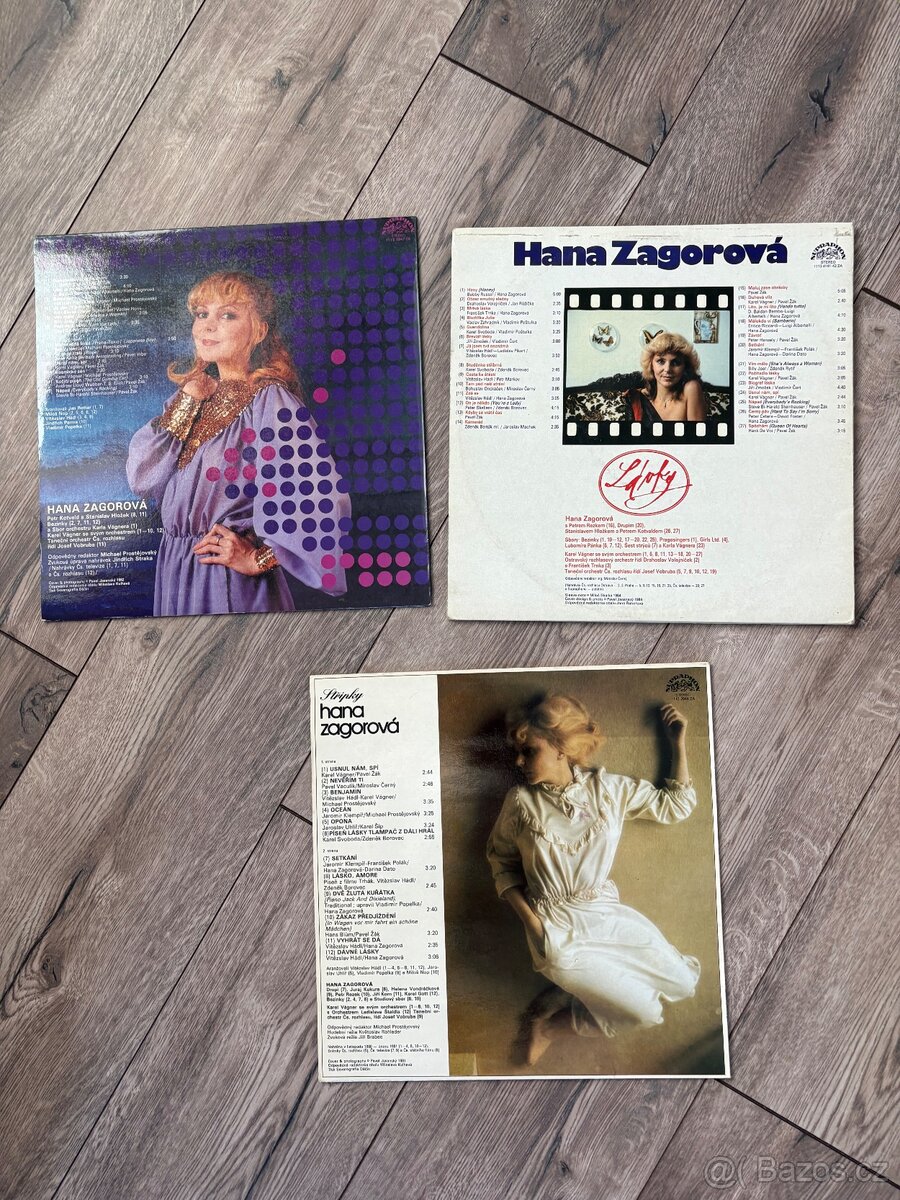 Sada 4LP - Hana Zagorová - 2
