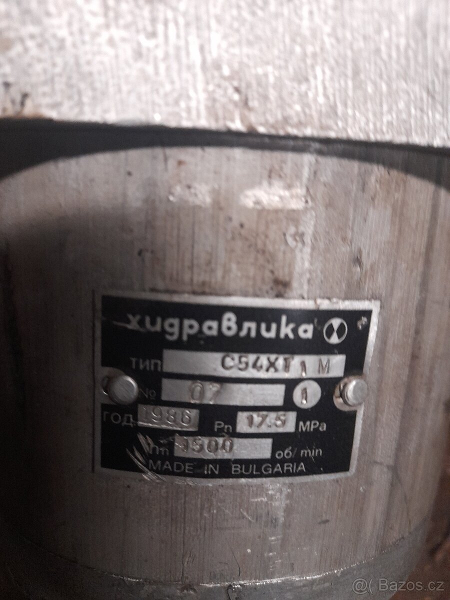 Zubova hydraulicka cerpadla - 2