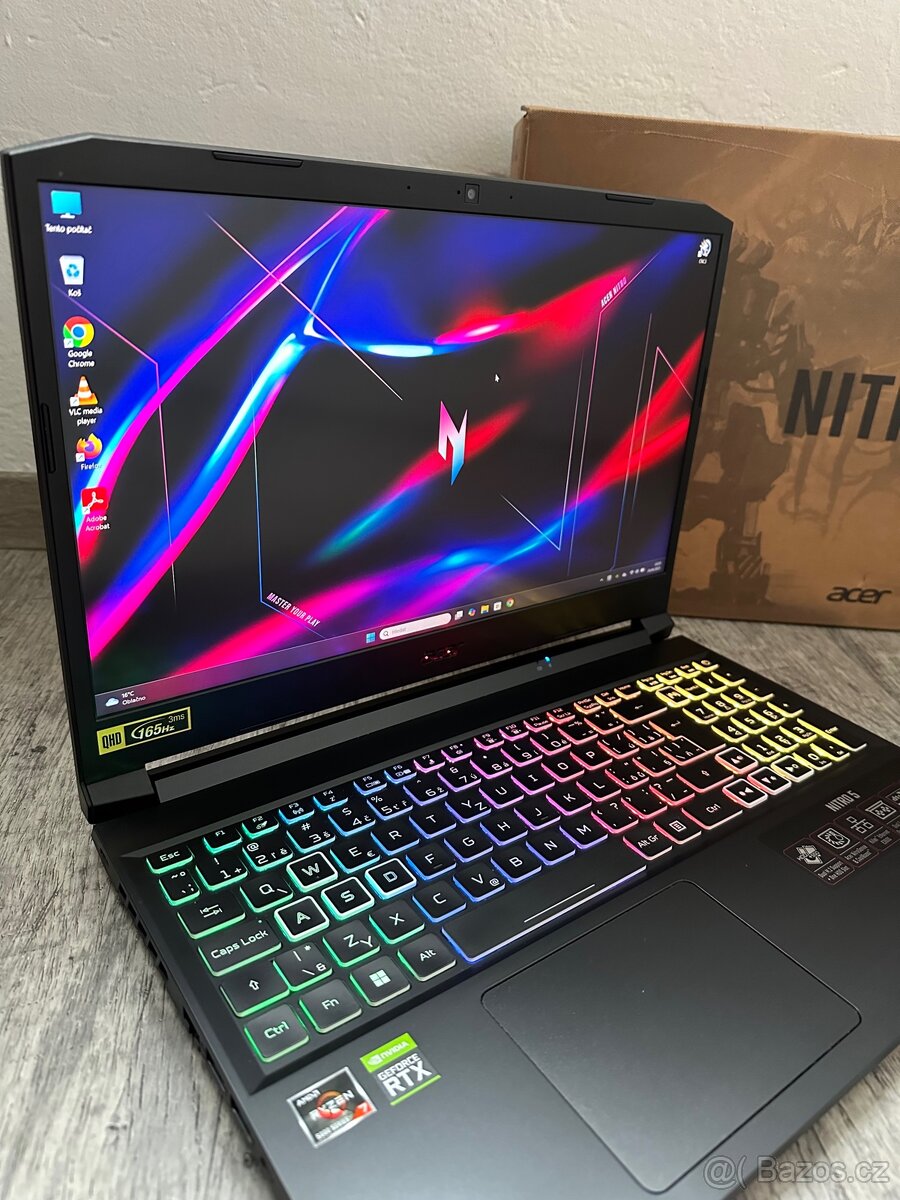 HERNÍ MONSTRUM-Ryzen7/2KLCD/WIN11/32GB/1024GB SSD/RTX - 2