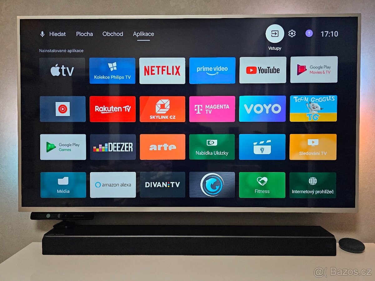 TV Philips 65PUS7304, 164cm, 4K, HDR, Android TV, Ambilight - 2