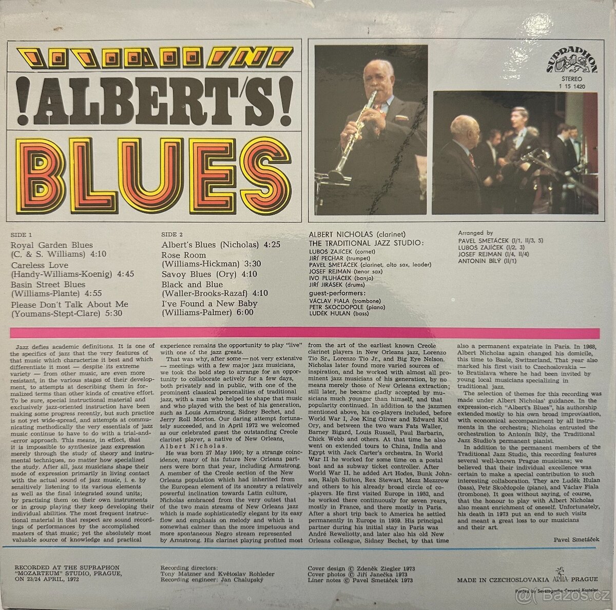 Albert Nicholas - Albert's Blues - 2