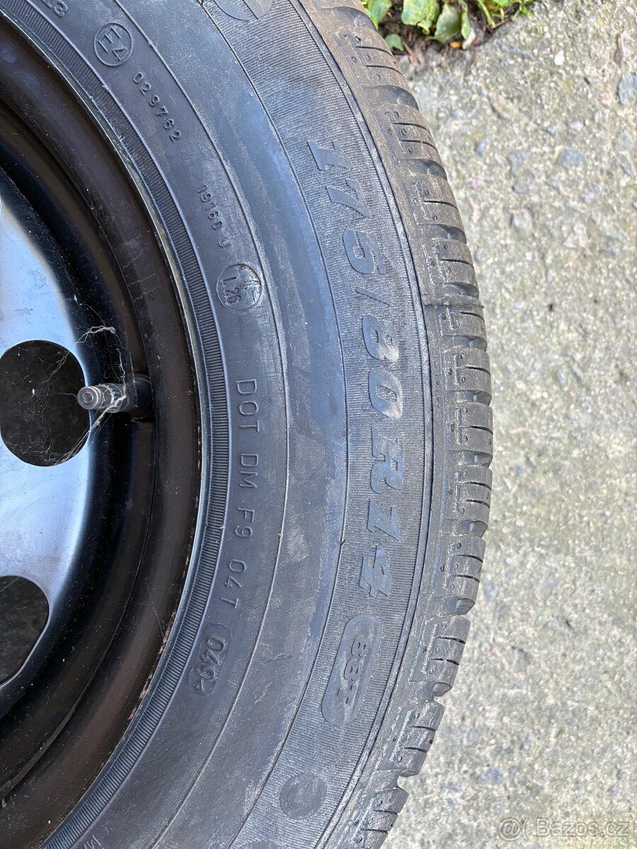 Rezervní kolo vw golf IV 5x100 - 2