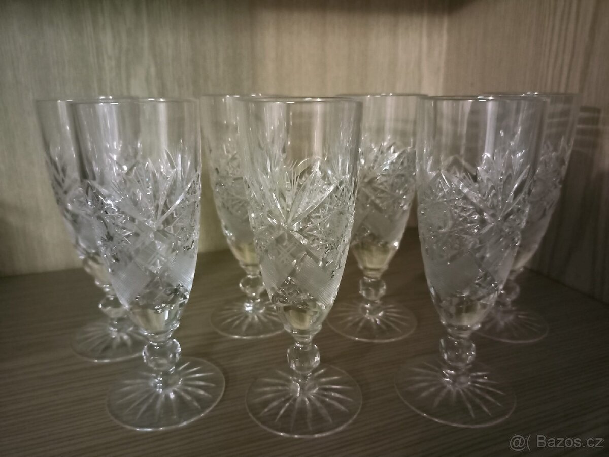 Broušené skleničky - 2