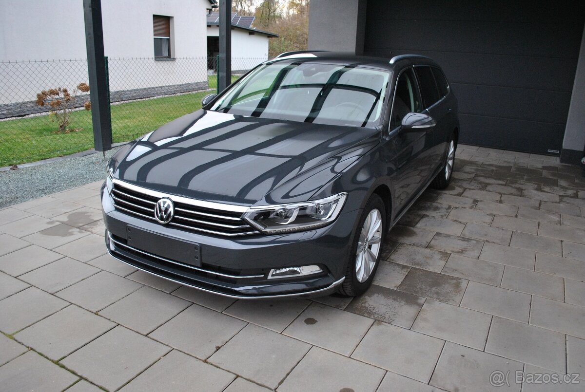 Volkswagen Passat B8, 2019, nízký nájezd - 2