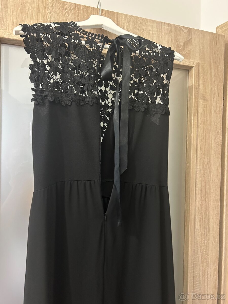 Černé plesové šaty - 2