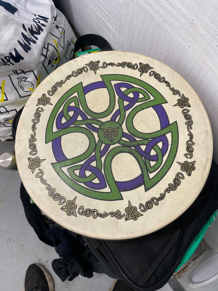 Irská flétna, buben bez paličky - 2