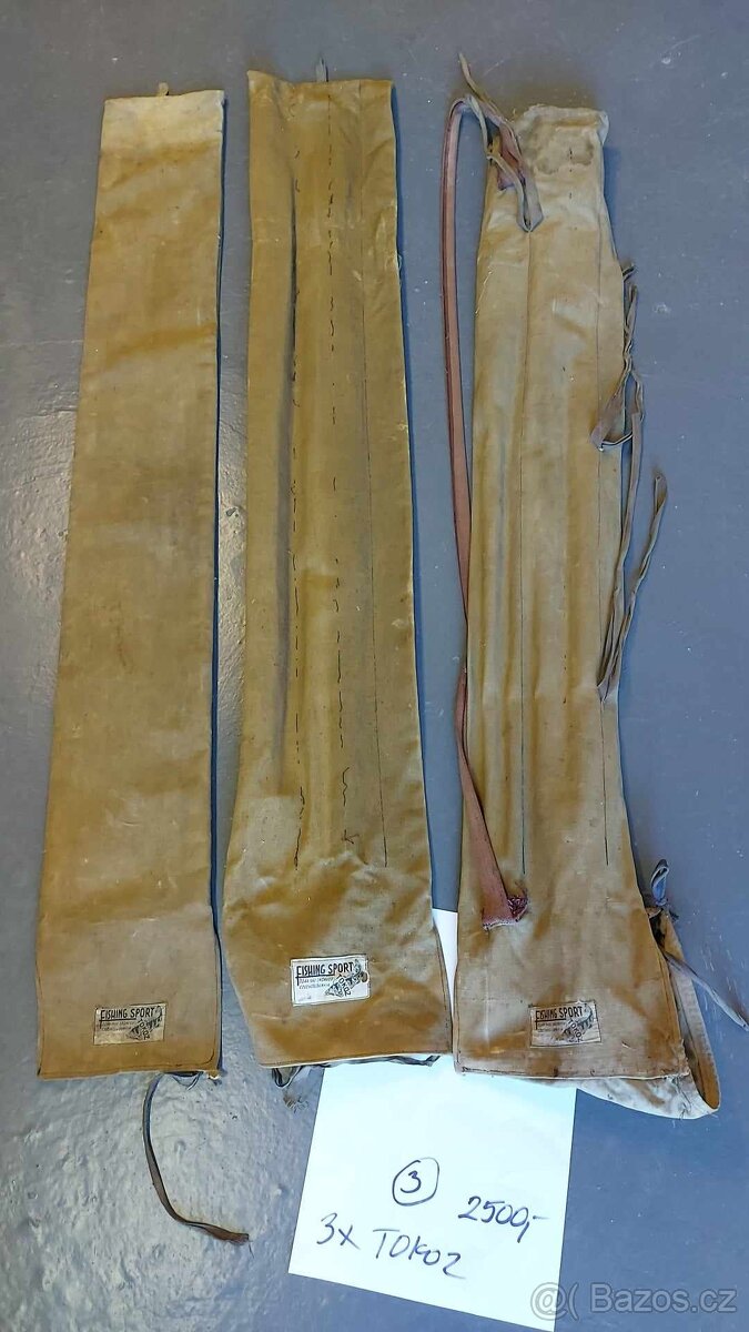 4x Futrály na pruty TOKOZ - 2