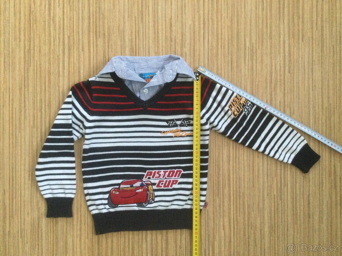 Svetříky vel. 98/104 a 110 - 2