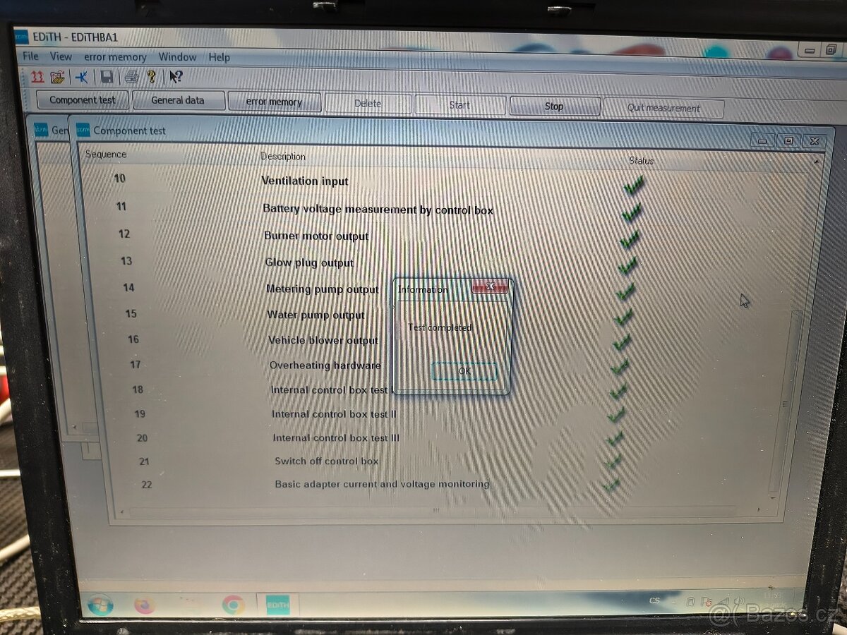 Oprava ridici jednotky Eberspacher - 2