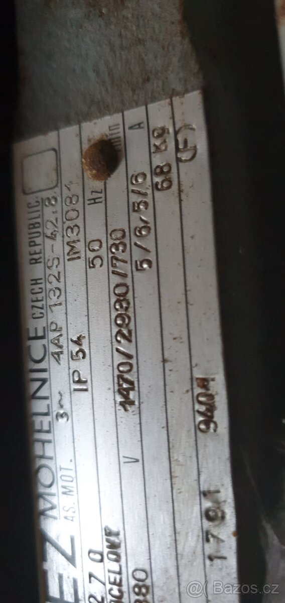 Trojobrátkový elektromotor - 2