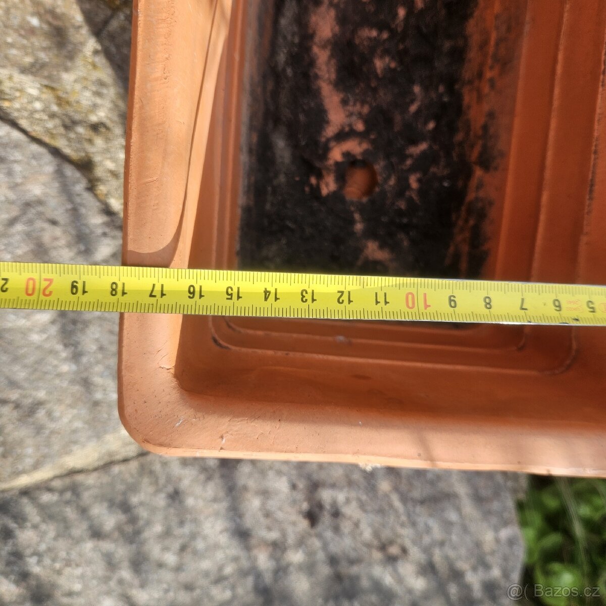 KVĚTINÁČE, terakotový, keramicky, plastový 4ks. - 2