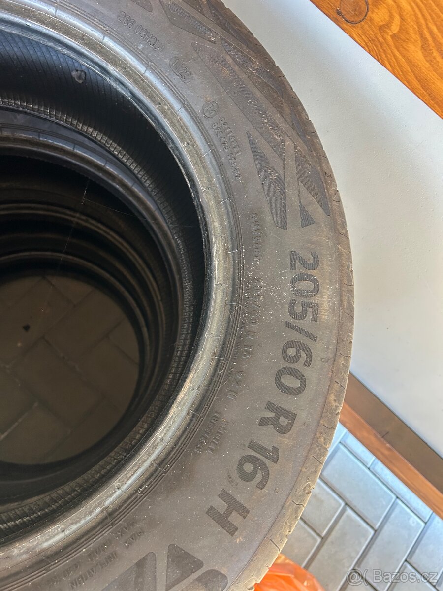 Letní pneu CONTINENTAL 205/60 R16 - 2