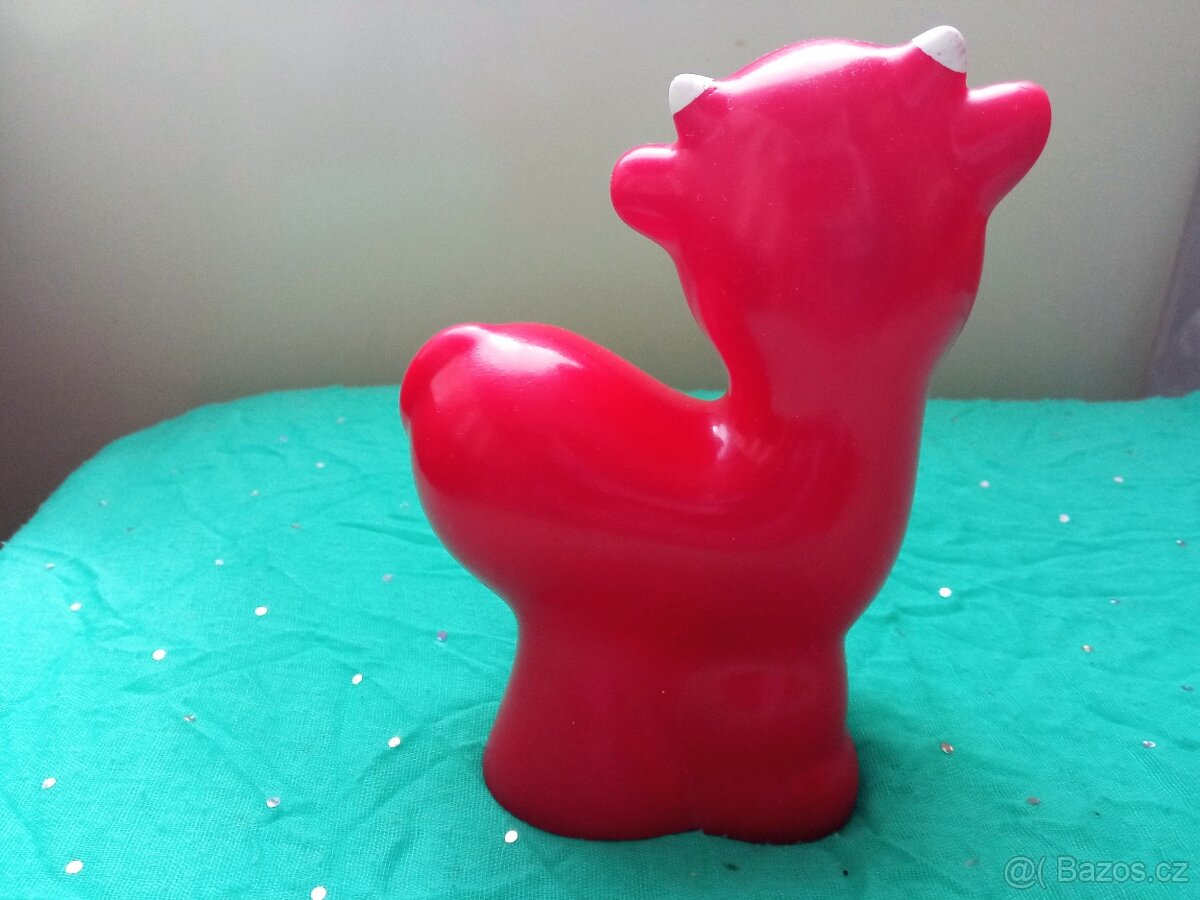 Retro pískací kravička - 2