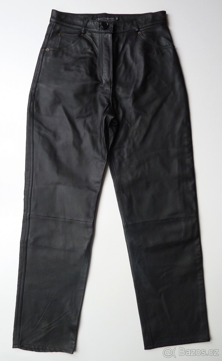 Dámské Kožené kalhoty vel. 38-40 / M - 2
