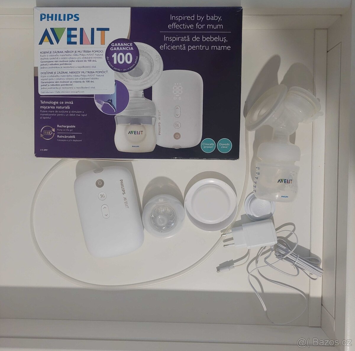 Prodám - Philips AVENT Premium nabíjecí SCF396/31 - 2