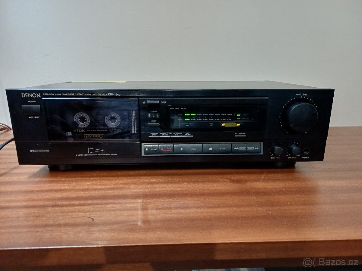 Nabízím tape deck Denon DRM-500 Plně funkční. Nejde o novou - 2