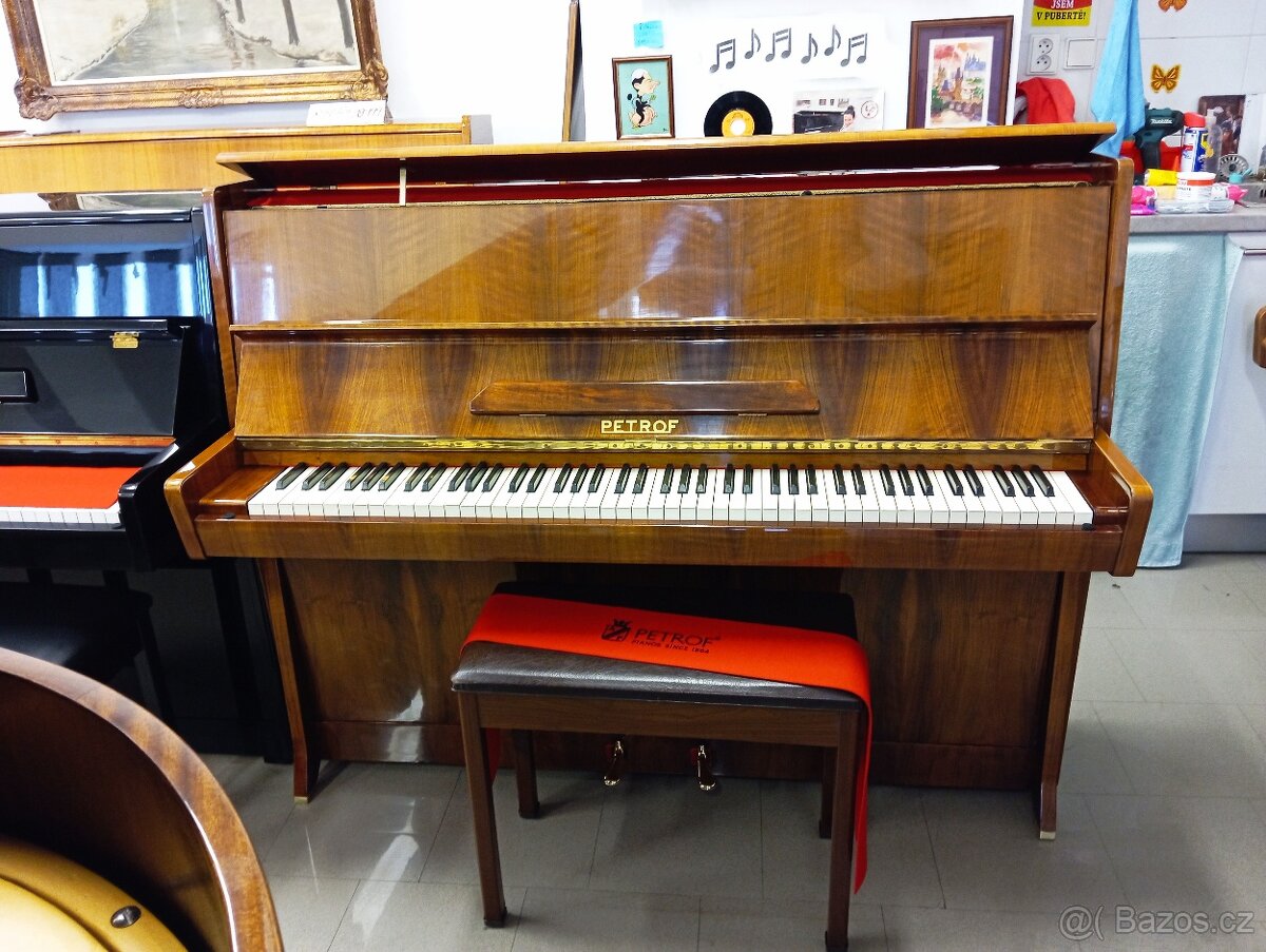 Petrof k 114-Dovoz po ČR zdarma 24/7 - 2