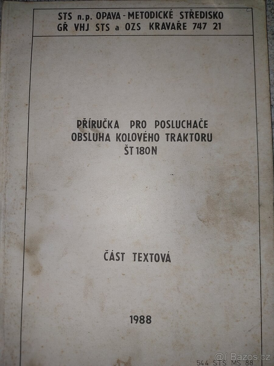 Návody, katalogy dílů, příručky - 2