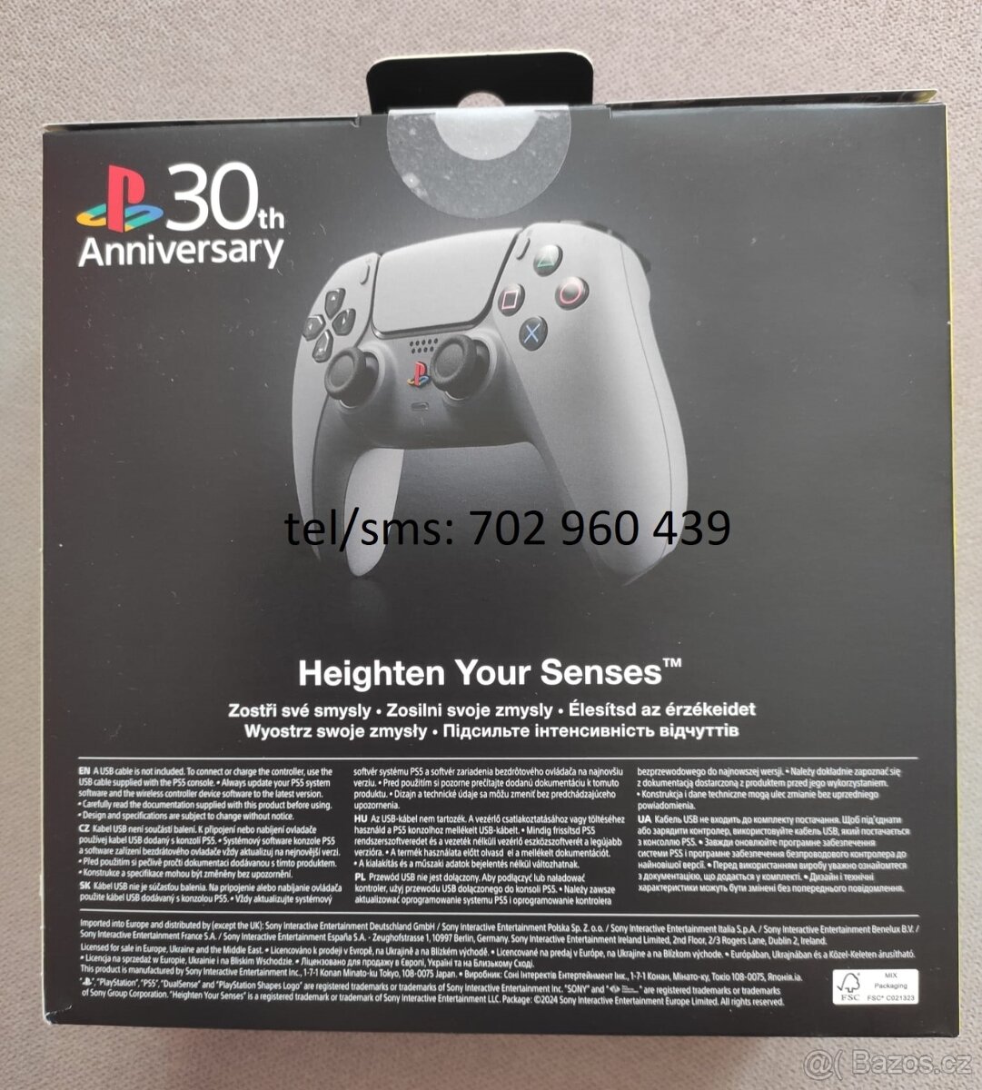 PS5 PlayStation 5 DualSense 30th Anniversary Editon -NOVÝ- - 2