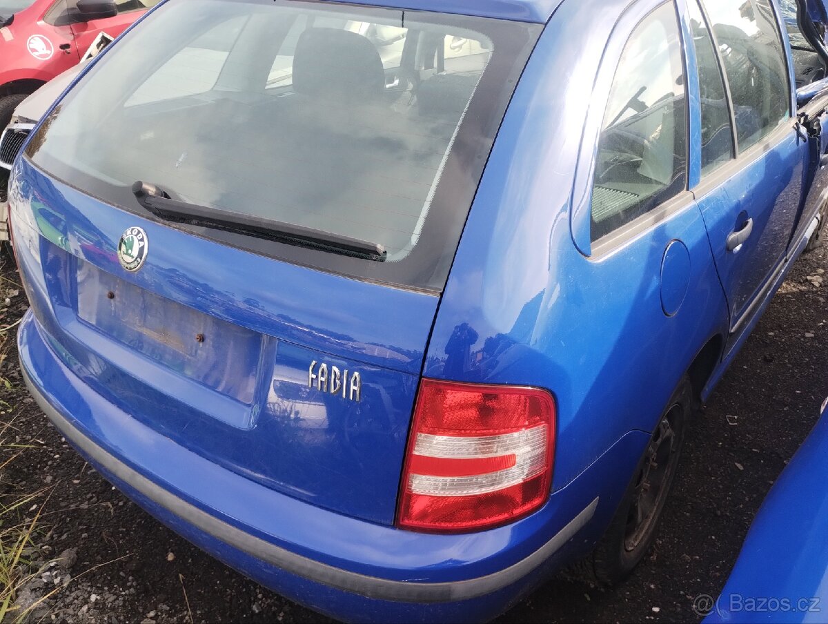Díly Škoda Fabia 1 motor převodovka dveře kapota blatník - 2