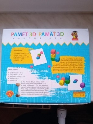Paměť 3D - dětská hra - 2