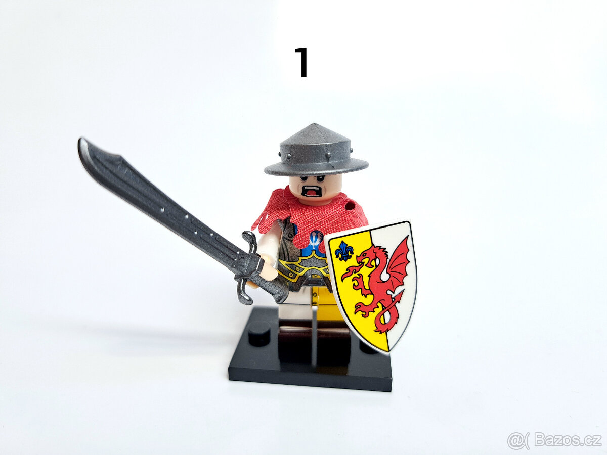 Minifigurky Gotická pěchota (1), typ Lego - 2