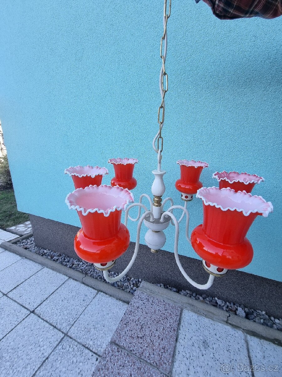 Set lustrů 6 rameno, 2 rameno - 2