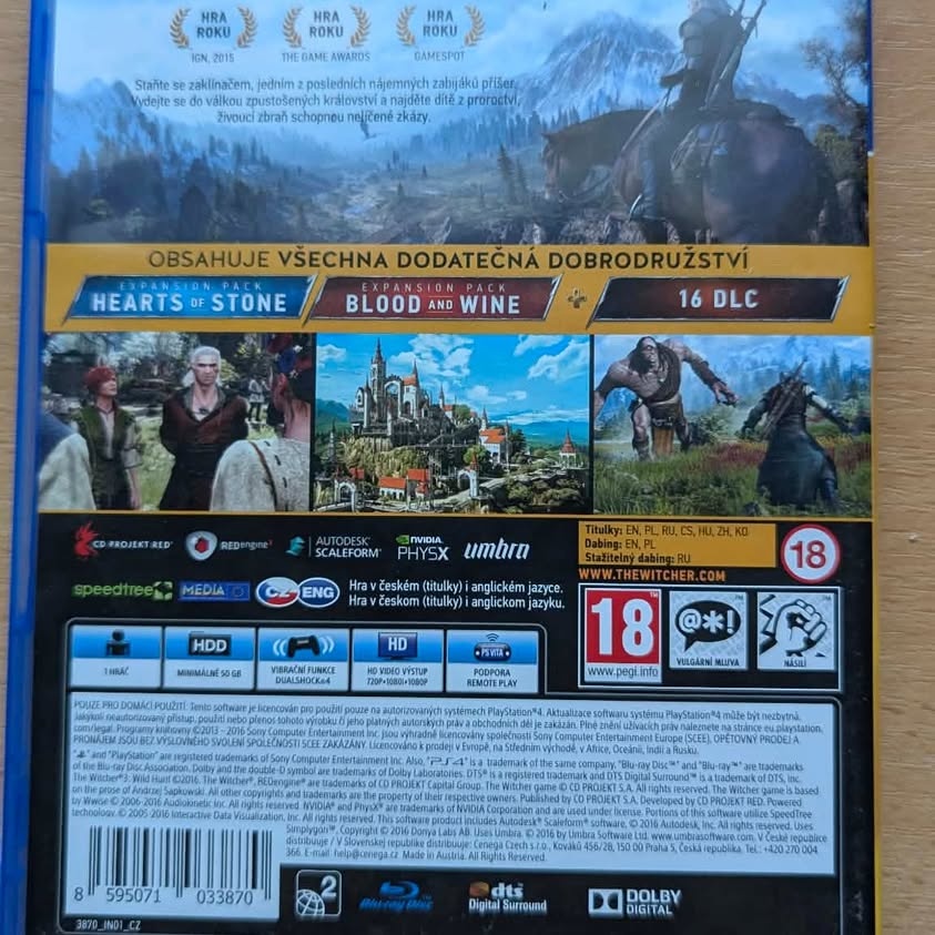 Zaklínač 3 PS4 (GOTY) - 2