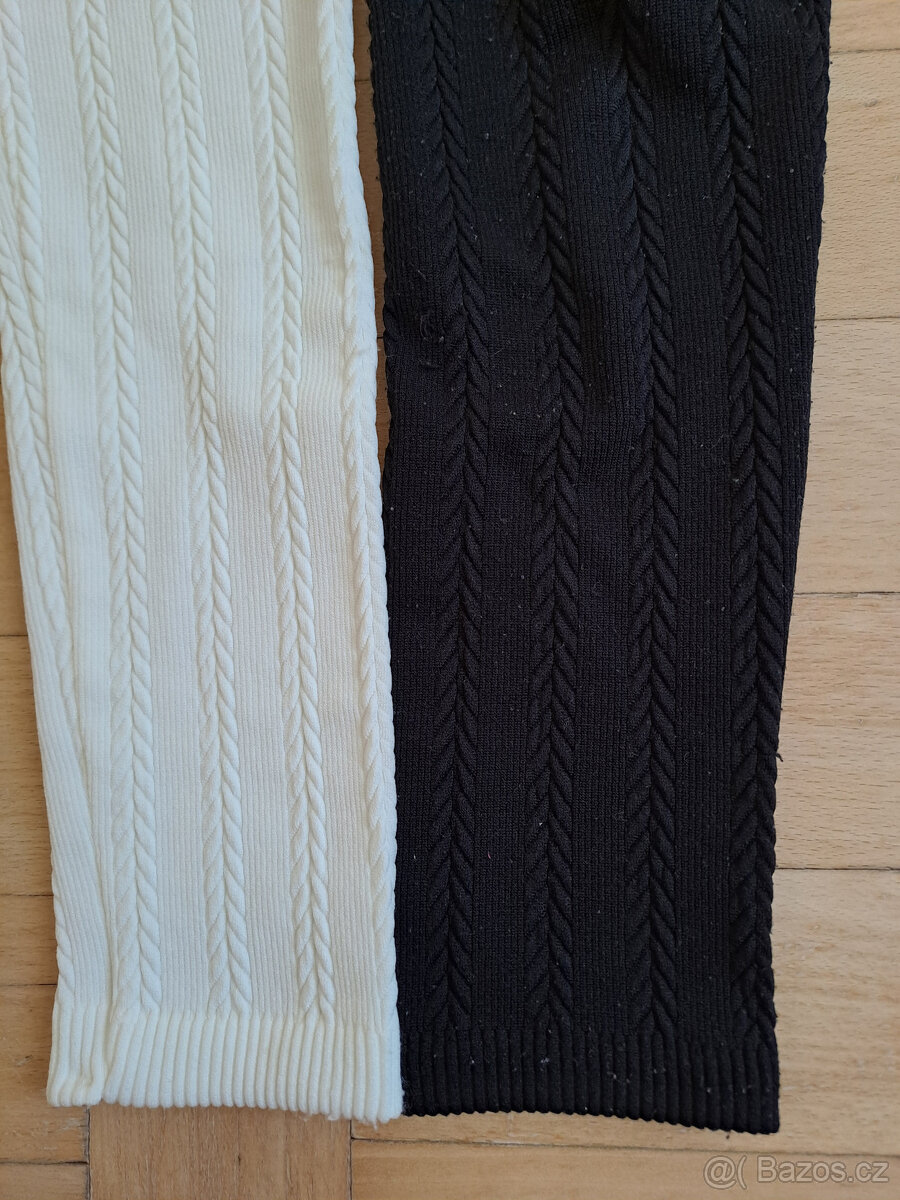 Teplé legíny / kamaše vel. 122/134 - 2