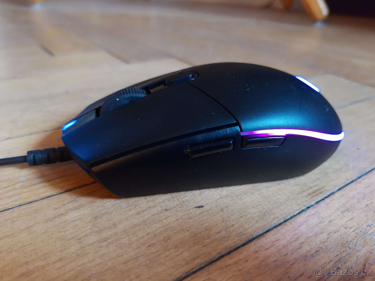 Logitech G203 Lightsync - černá - 2