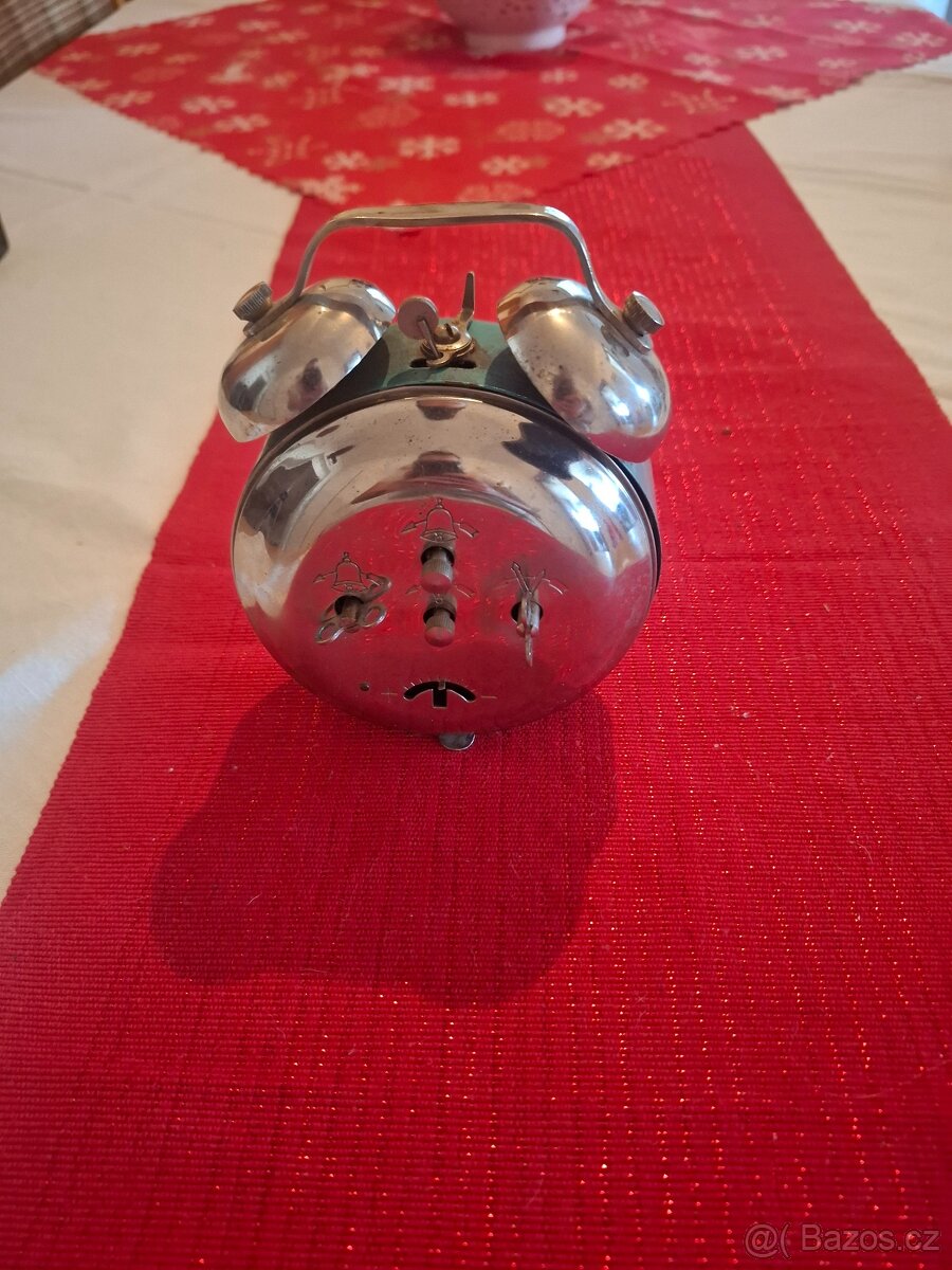 Starý budík Jantar - 2