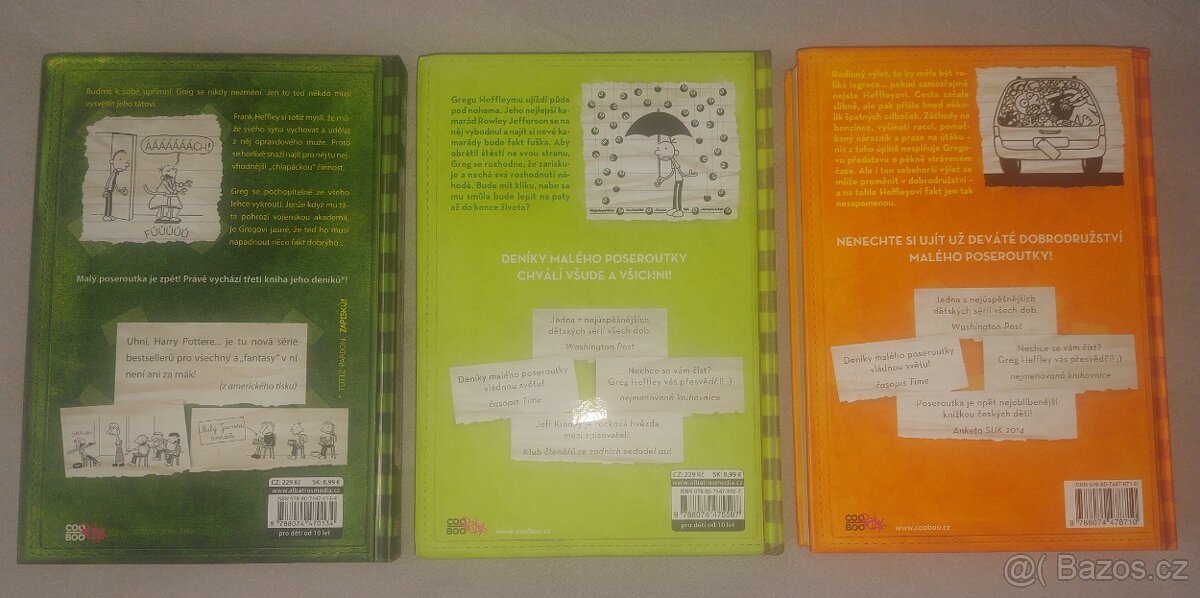 Deník Malého poseroutky 3,8,9 - 2